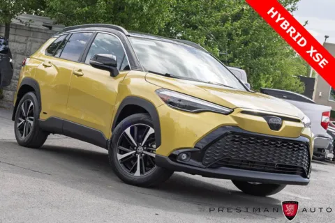 Black 2024 Toyota Corolla Cross Hybrid XSE for sale in Salt Lake City, UT