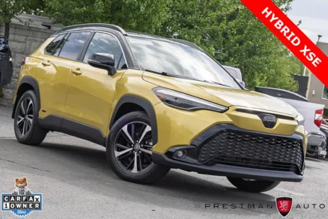 Black 2024 Toyota Corolla Cross Hybrid XSE for sale in Salt Lake City, UT