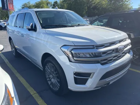 White 2023 Ford Expedition Max Platinum for sale in Salt Lake City, UT