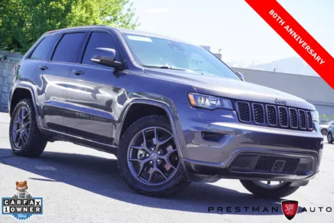 Gray 2021 Jeep Grand Cherokee 80th Anniversary Edition for sale in Salt Lake City, UT