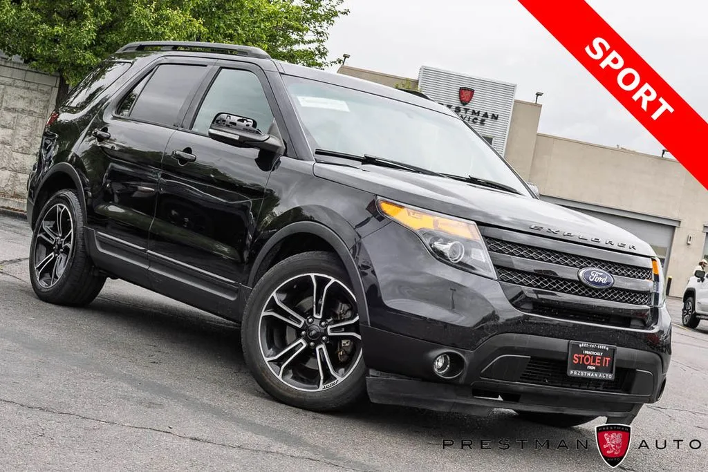 Black 2015 Ford Explorer Sport for sale in Salt Lake City, UT