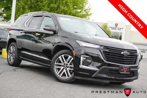 Black 2023 Chevrolet Traverse High Country for sale in Salt Lake City, UT