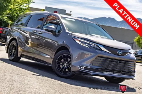 Gray 2023 Toyota Sienna Platinum for sale in Salt Lake City, UT