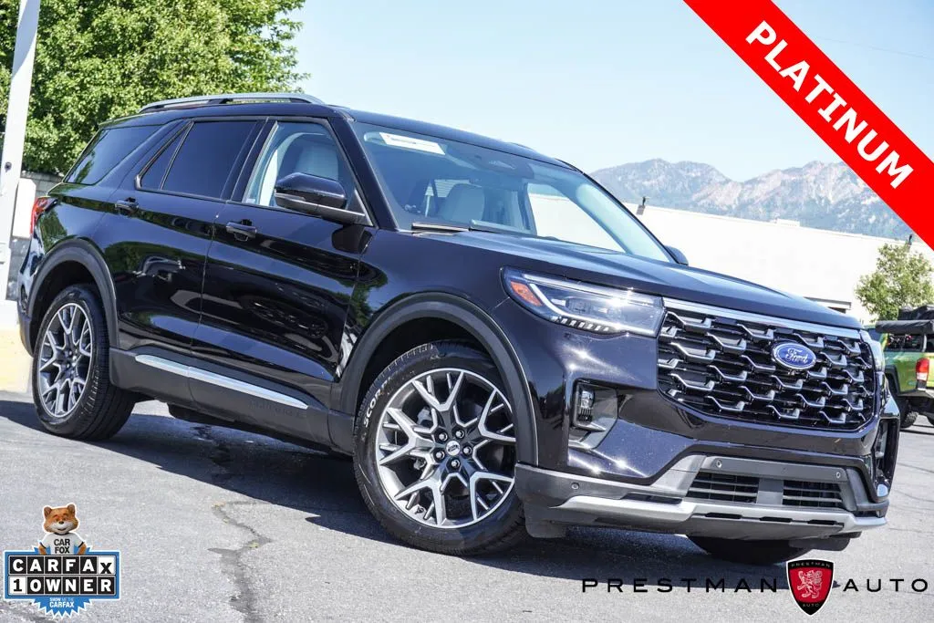 Black 2025 Ford Explorer Platinum for sale in Salt Lake City, UT