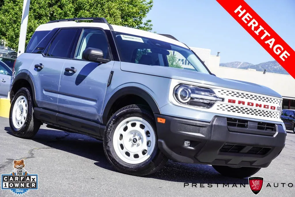 Gray 2025 Ford Bronco Sport Heritage for sale in Salt Lake City, UT