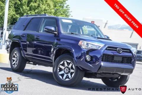 Blue 2023 Toyota 4Runner TRD Off-Road Premium for sale in Salt Lake City, UT
