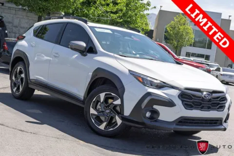 White 2024 Subaru Crosstrek Limited for sale in Salt Lake City, UT