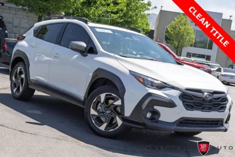 White 2024 Subaru Crosstrek Limited for sale in Salt Lake City, UT
