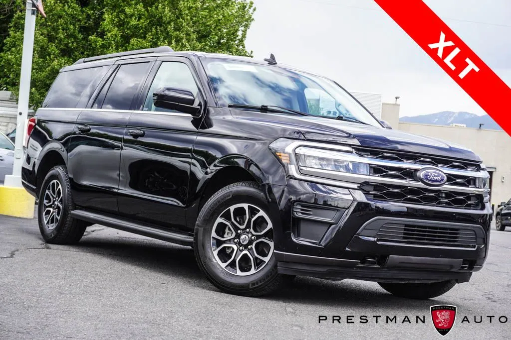 Black 2024 Ford Expedition Max XLT for sale in Salt Lake City, UT