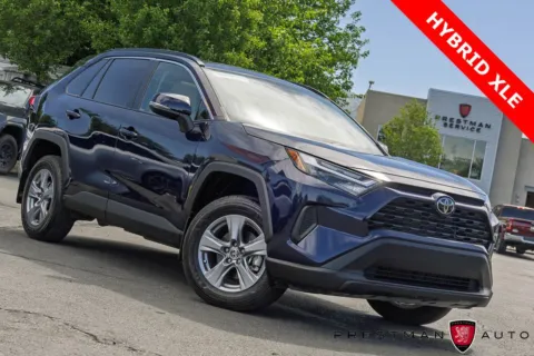 Blue 2025 Toyota RAV4 Hybrid XLE for sale in Salt Lake City, UT