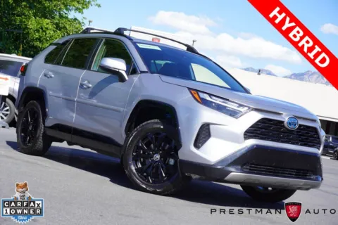Silver 2024 Toyota RAV4 Hybrid SE for sale in Salt Lake City, UT