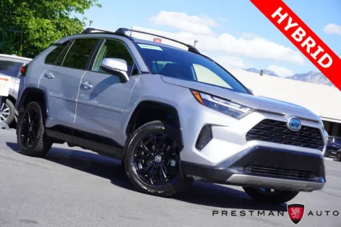 Silver 2024 Toyota RAV4 Hybrid SE for sale in Salt Lake City, UT