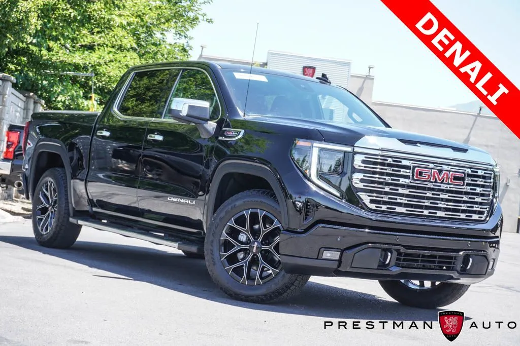 Black 2024 GMC Sierra 1500 Denali for sale in Salt Lake City, UT