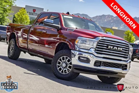 Red 2022 Ram 3500 Limited Longhorn for sale in Salt Lake City, UT