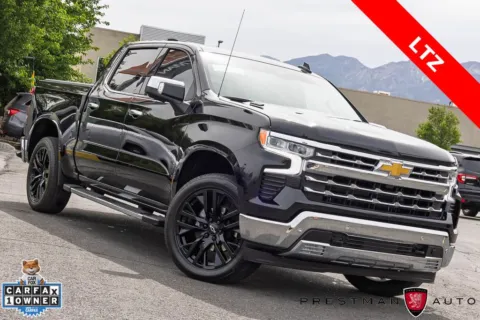Black 2025 Chevrolet Silverado 1500 LTZ for sale in Salt Lake City, UT