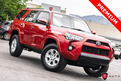 Red 2017 Toyota 4Runner SR5 Premium for sale in Salt Lake City, UT