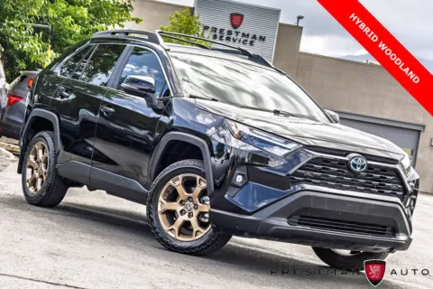 Black 2024 Toyota RAV4 Hybrid Woodland Edition for sale in Salt Lake City, UT