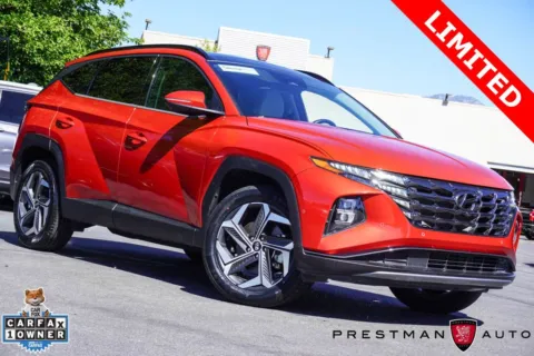 Red 2022 Hyundai Tucson Limited for sale in Salt Lake City, UT