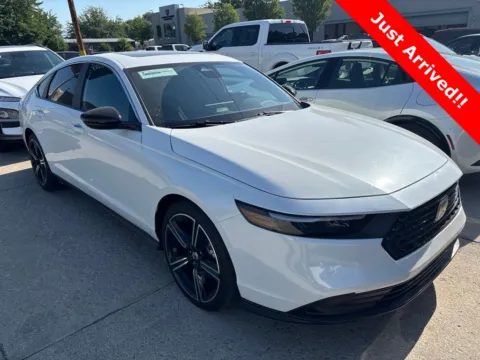 White 2025 Honda Accord Hybrid Sport for sale in Salt Lake City, UT