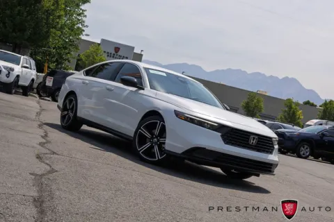White 2025 Honda Accord Hybrid Sport for sale in Salt Lake City, UT