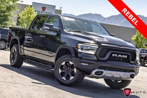 Black 2022 Ram 1500 Rebel for sale in Salt Lake City, UT