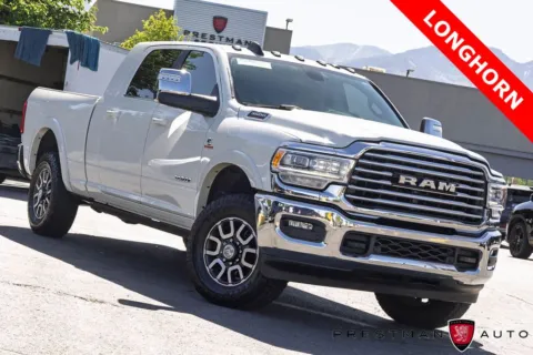 White 2023 Ram 3500 Limited Longhorn for sale in Salt Lake City, UT