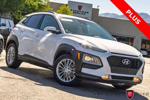 White 2021 Hyundai Kona SEL Plus for sale in Salt Lake City, UT