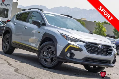 Silver 2024 Subaru Crosstrek Sport for sale in Salt Lake City, UT