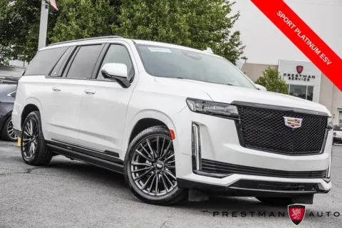 White 2021 Cadillac Escalade ESV Sport Platinum for sale in Salt Lake City, UT