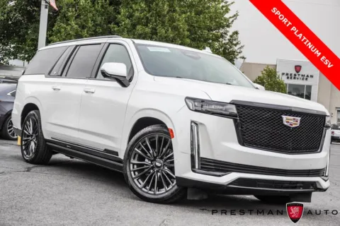 White 2021 Cadillac Escalade ESV Sport Platinum for sale in Salt Lake City, UT