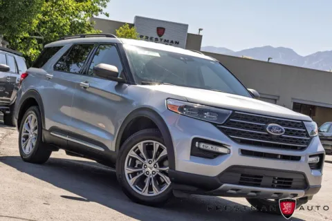 Silver 2022 Ford Explorer XLT for sale in Salt Lake City, UT