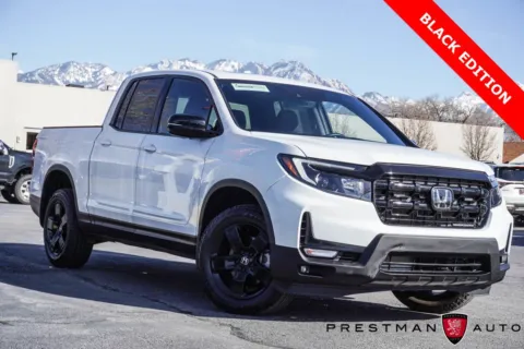 White 2025 Honda Ridgeline Black Edition for sale in Salt Lake City, UT
