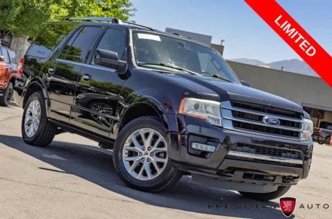 Black 2017 Ford Expedition Limited for sale in Salt Lake City, UT