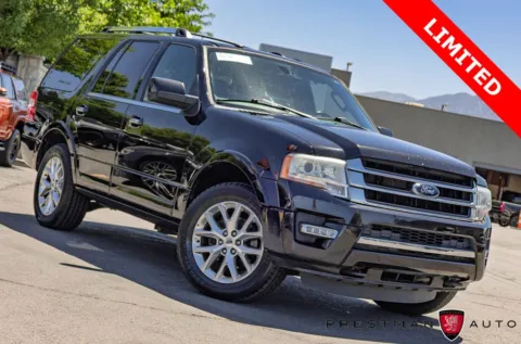 Black 2017 Ford Expedition Limited for sale in Salt Lake City, UT