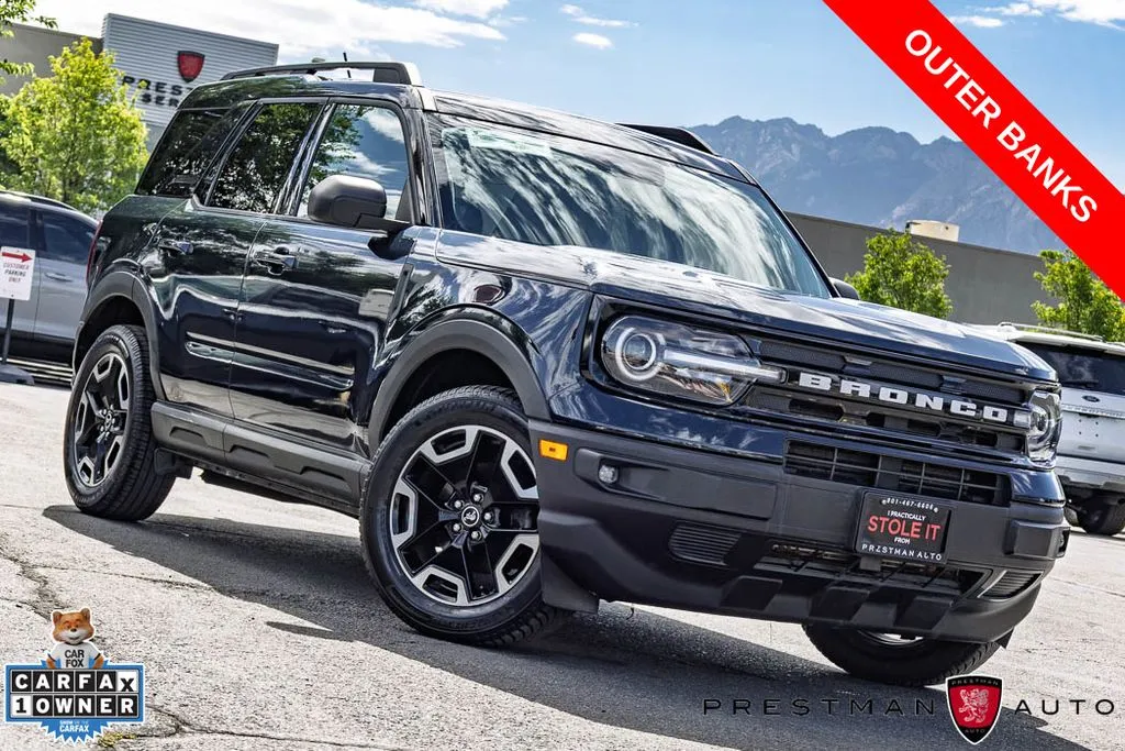 Blue 2022 Ford Bronco Sport Outer Banks for sale in Salt Lake City, UT