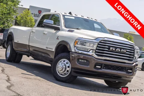 White 2021 Ram 3500 Limited Longhorn for sale in Salt Lake City, UT