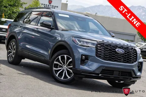 Blue 2026 Ford Explorer ST-Line for sale in Salt Lake City, UT