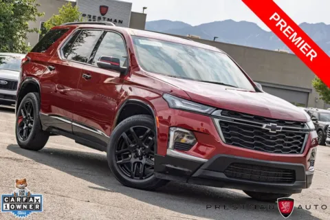 Red 2022 Chevrolet Traverse Premier for sale in Salt Lake City, UT