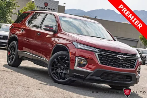 Red 2022 Chevrolet Traverse Premier for sale in Salt Lake City, UT