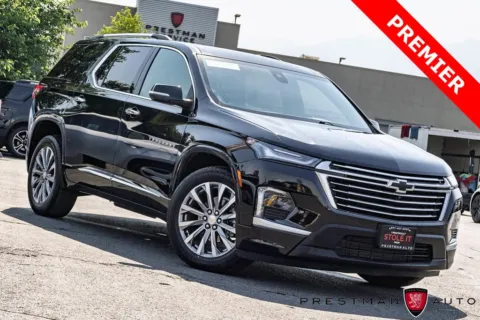 Black 2023 Chevrolet Traverse Premier for sale in Salt Lake City, UT