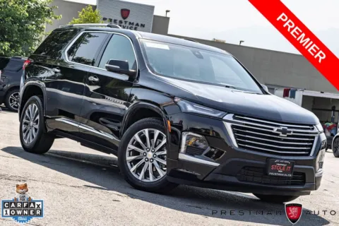 Black 2023 Chevrolet Traverse Premier for sale in Salt Lake City, UT