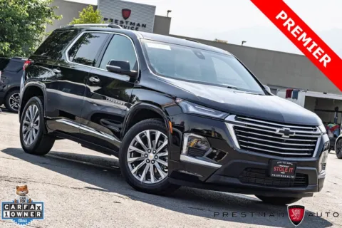 Black 2023 Chevrolet Traverse Premier for sale in Salt Lake City, UT