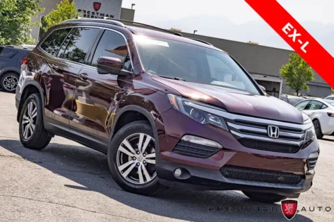 Red 2016 Honda Pilot EX-L for sale in Salt Lake City, UT