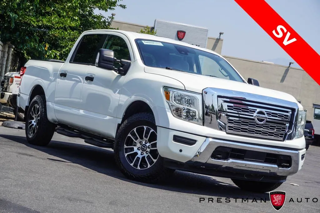 White 2024 Nissan Titan SV for sale in Salt Lake City, UT
