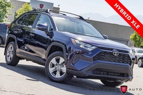 Blue 2025 Toyota RAV4 Hybrid XLE for sale in Salt Lake City, UT