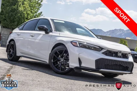 White 2026 Honda Civic Hybrid Sport for sale in Salt Lake City, UT