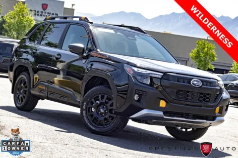 Black 2026 Subaru Forester Wilderness for sale in Salt Lake City, UT