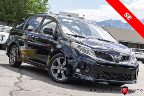 Black 2020 Toyota Sienna SE for sale in Salt Lake City, UT