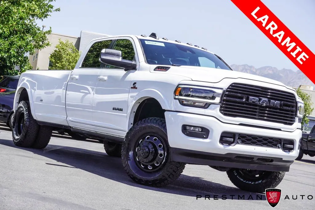 White 2020 Ram 3500 Laramie for sale in Salt Lake City, UT