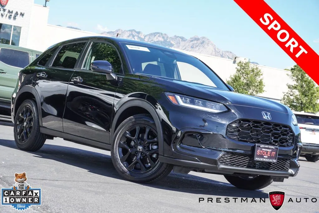 Black 2025 Honda HR-V Sport for sale in Salt Lake City, UT